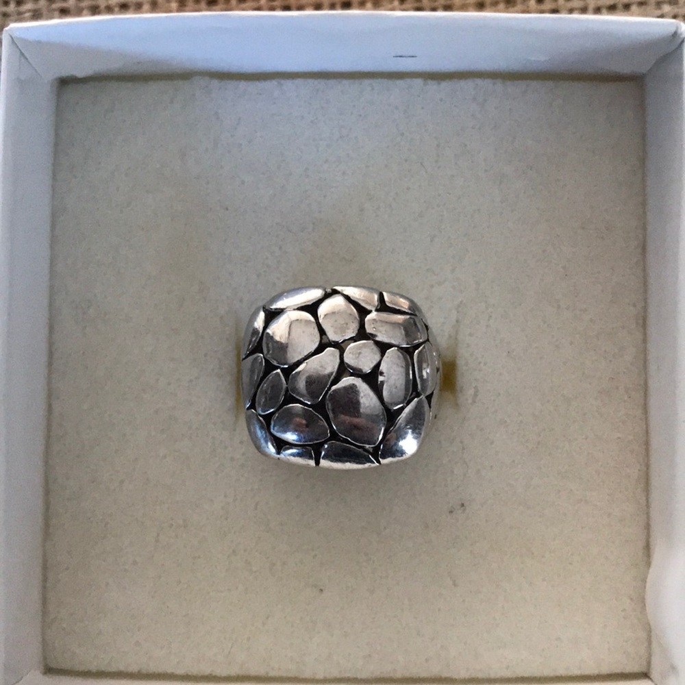 Premier Designs silver ring, 8 (updated size)